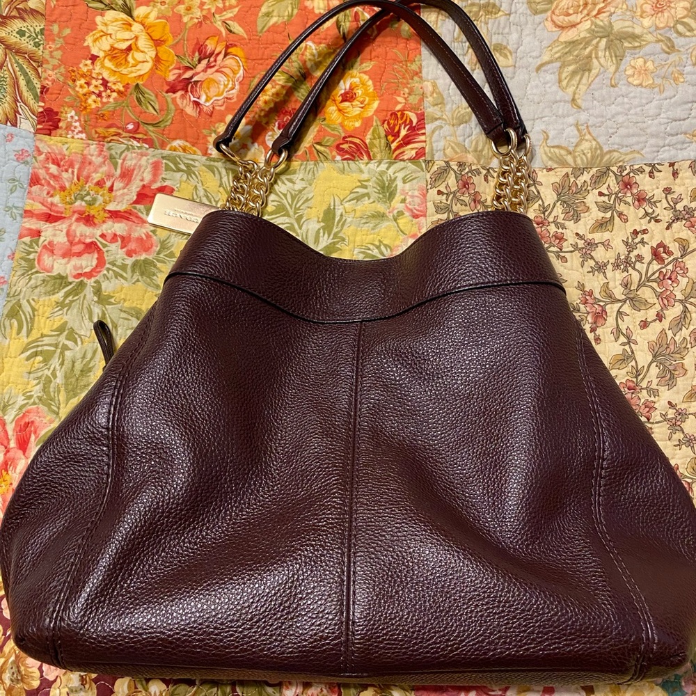 Coach Hallie leather purse - Picture 3 of 5